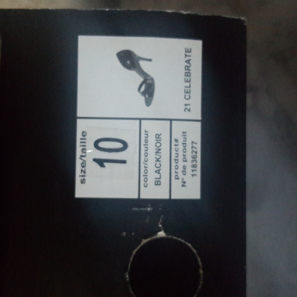 g:21 Black Heels, Size 10 - g21 - Picture 9 of 9